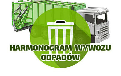 Zdjęcie do Harmonogram wywozu odpad&oacute;w komunalnych - II p&oacute;łrocze 2023