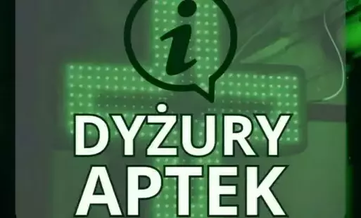 Zdjęcie do Harmonogram dyżur&oacute;w aptek - lipiec 2025