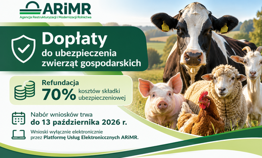 Zdjęcie do Dopłaty do ubezpieczenia zwierząt gospodarskich &ndash; nab&oacute;r trwa do 13 października