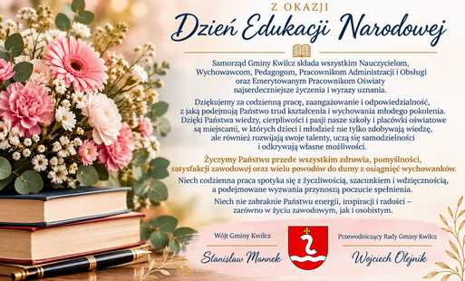 Zdjęcie do Życzenia z okazji Dnia Edukacji Narodowej