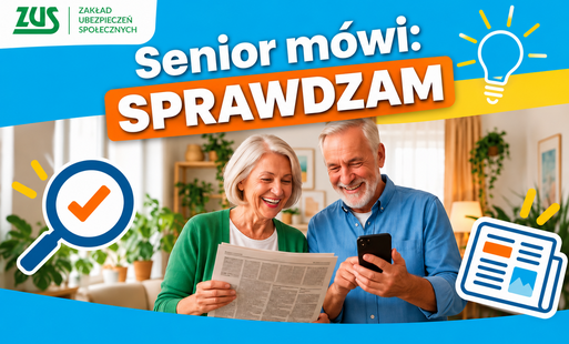 Zdjęcie do Dni Seniora 2026 - Świadomy senior w świecie dezinformacji. ZUS dla seniora