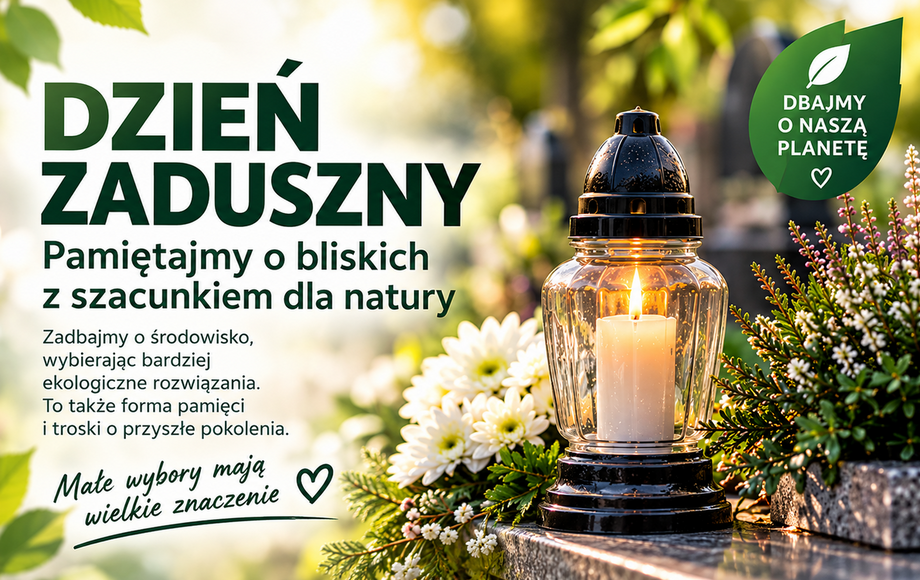 Zalecenia dotyczące ekologicznego obchodzenia Dnia Zadusznego