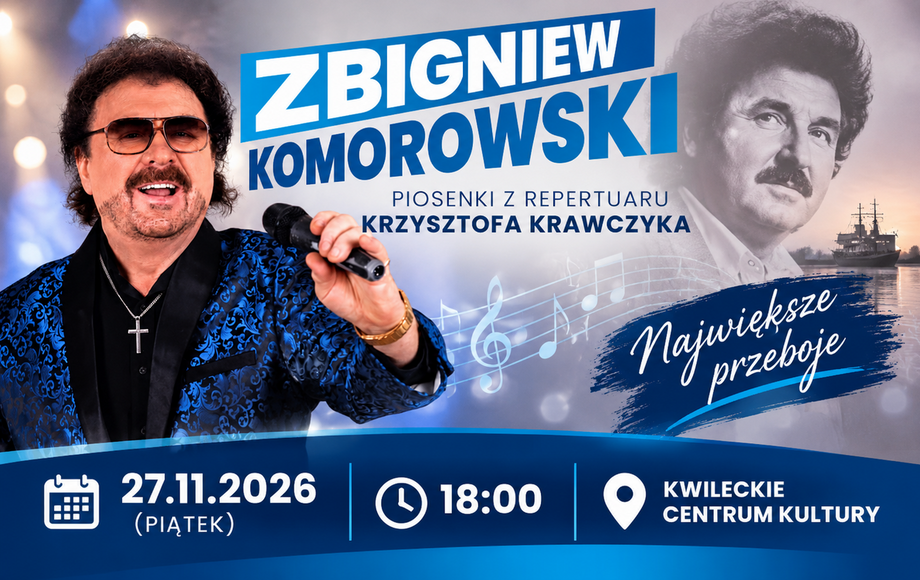 Koncert Zbigniewa Komorowskiego w Kwilczu