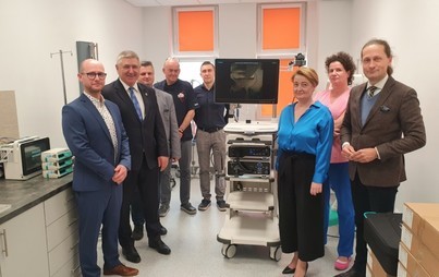 Zdjęcie do Przekazanie zakupionego przez Gminę sprzętu do Szpitala Powiatowego w Międzychodzie