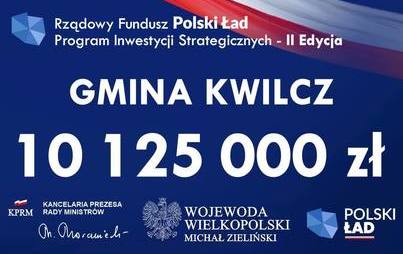 Zdjęcie do 10 mln 125 tys. zł dla Gminy Kwilcz