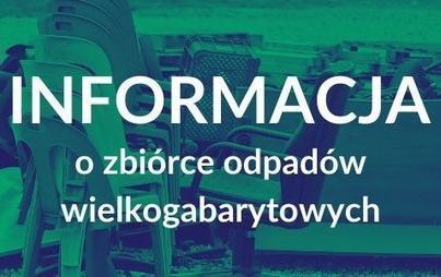 Zdjęcie do Bezpłatna objazdowa zbi&oacute;rka odpad&oacute;w wielkogabarytowych oraz elektrośmieci.