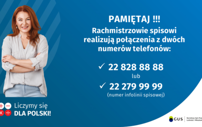 Zdjęcie do NSP 2021: Telefony rachmistrz&oacute;w spisowych