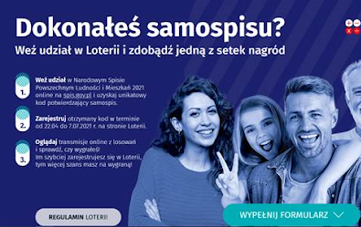 Zdjęcie do NSP 2021: Dokonałeś samospisu? Weź udział w Loterii i zdobądź jedną z setek nagr&oacute;d