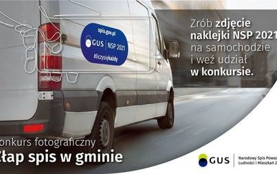 Zdjęcie do Konkurs &bdquo;Złap spis w gminie&rdquo;