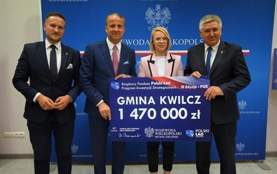 Zdjęcie do 1 mln 470 tys. zł dofinansowania dla Gminy Kwilcz na budowę P.S.Z.O.K.! 